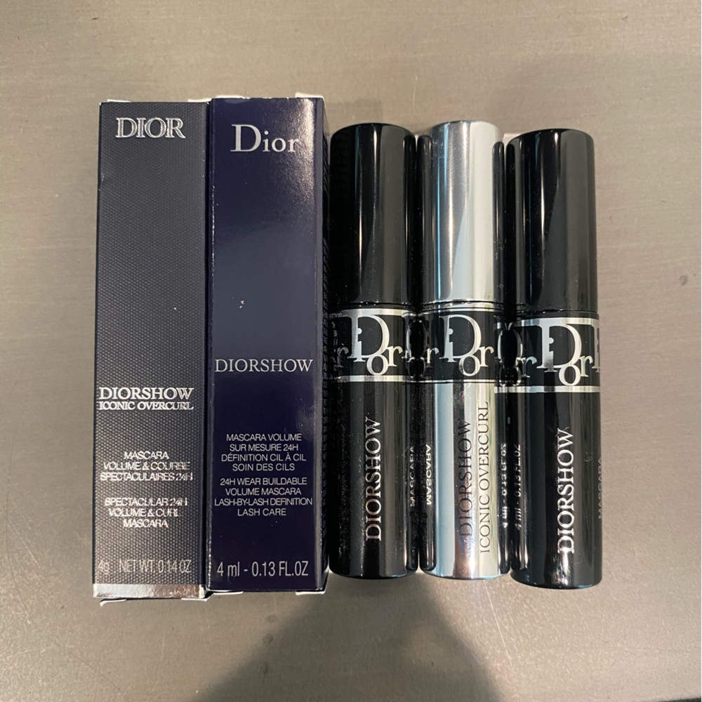 New Diorshow mascaras .13 oz and .14 oz sizes
